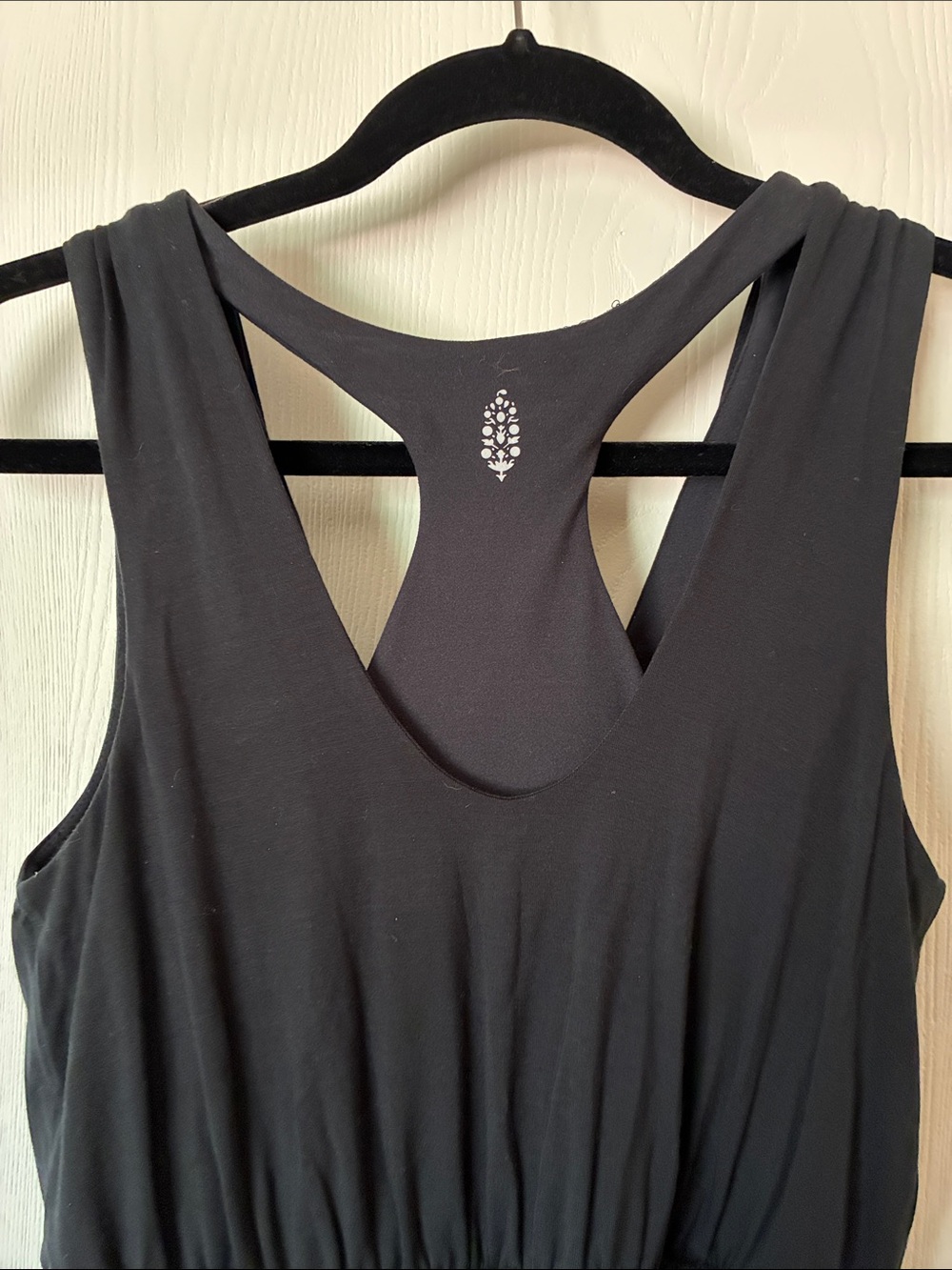 Free People Movement Black Sleeveless Wide-Leg Jumpsuit XS. NWOT - Picture 5 of 9